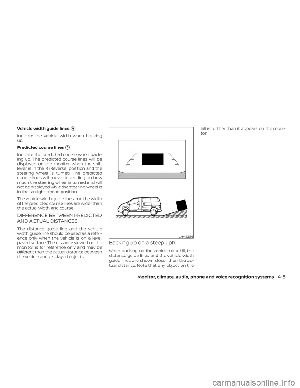 NISSAN NV200 2020  Owners Manual 