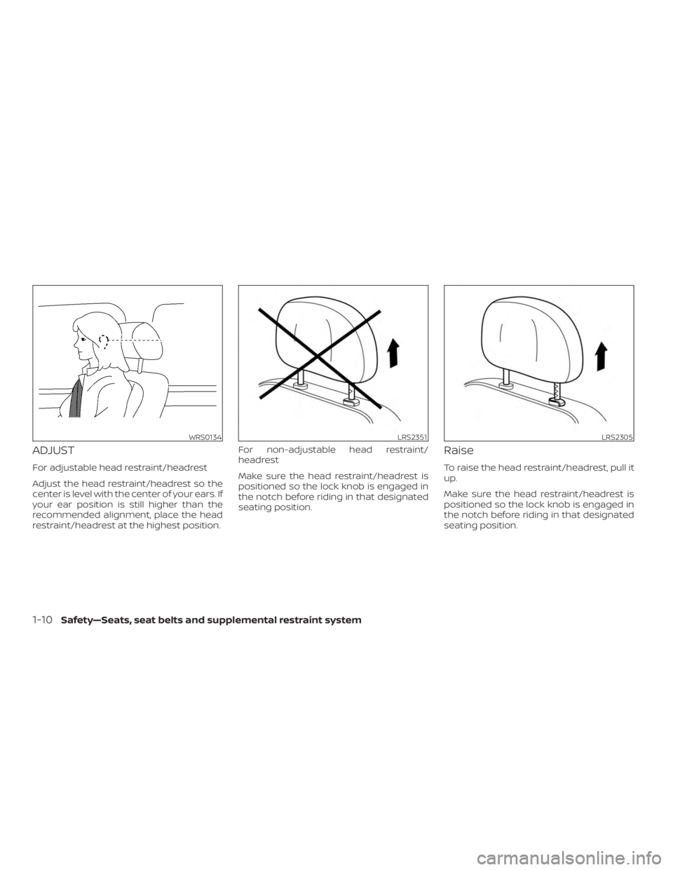 NISSAN NV200 2020 Owners Manual 