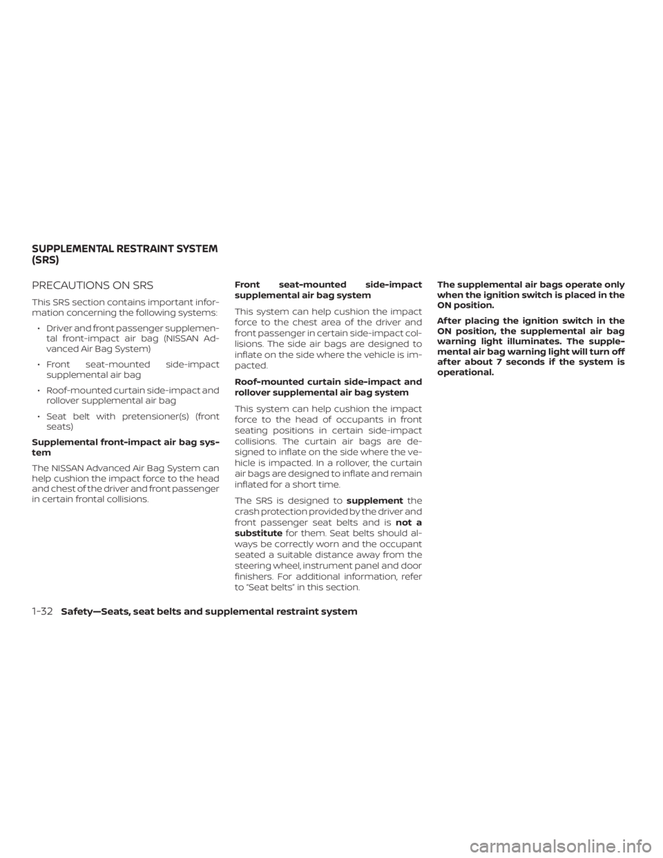 NISSAN NV200 2020 Workshop Manual 