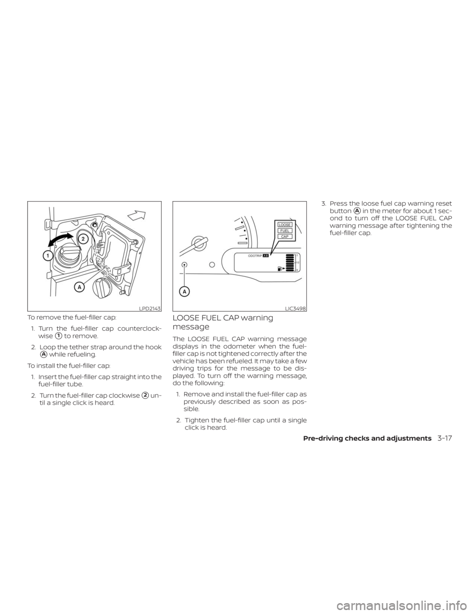 NISSAN NV200 2019  Owners Manual LPD2143LIC3498 