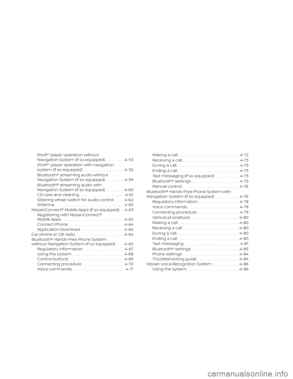 NISSAN NV200 2019  Owners Manual 