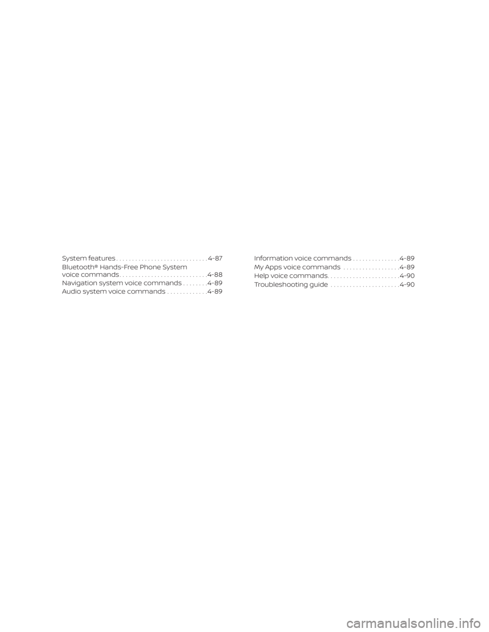 NISSAN NV200 2019  Owners Manual 