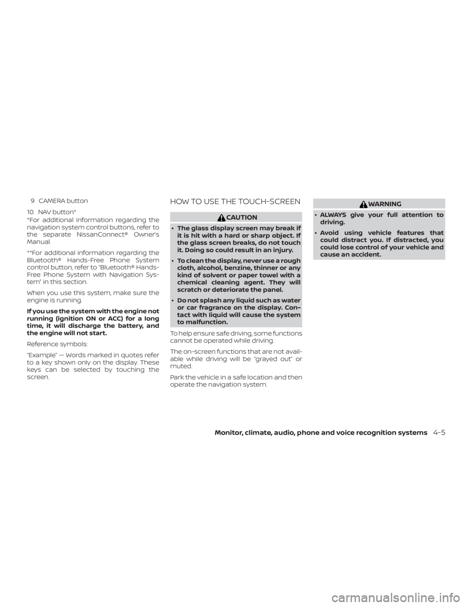 NISSAN NV200 2019  Owners Manual 