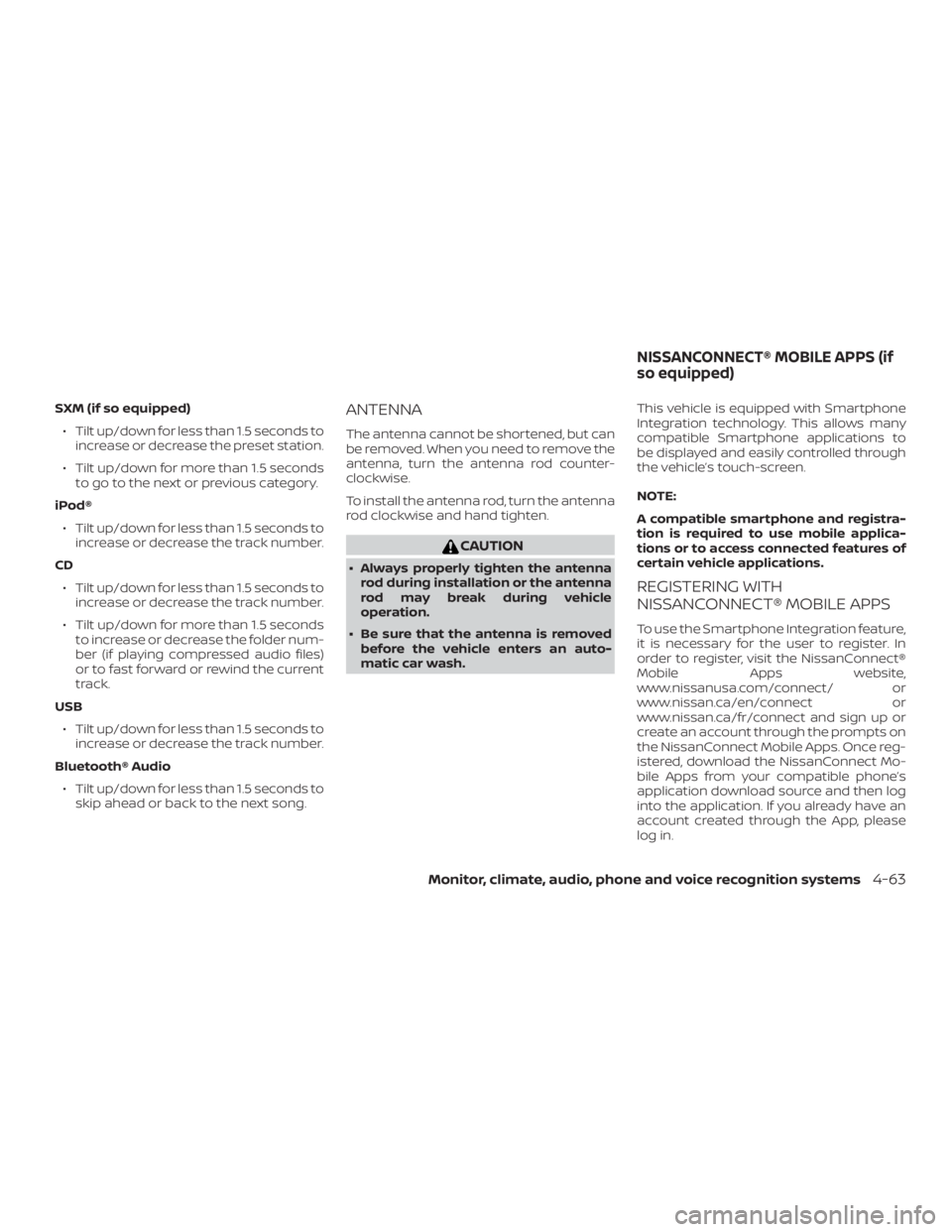 NISSAN NV200 2019  Owners Manual 