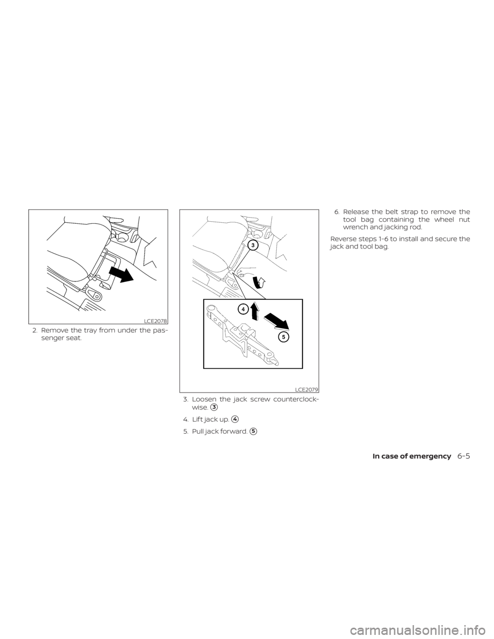 NISSAN NV200 2019  Owners Manual LCE2078
LCE2079 
