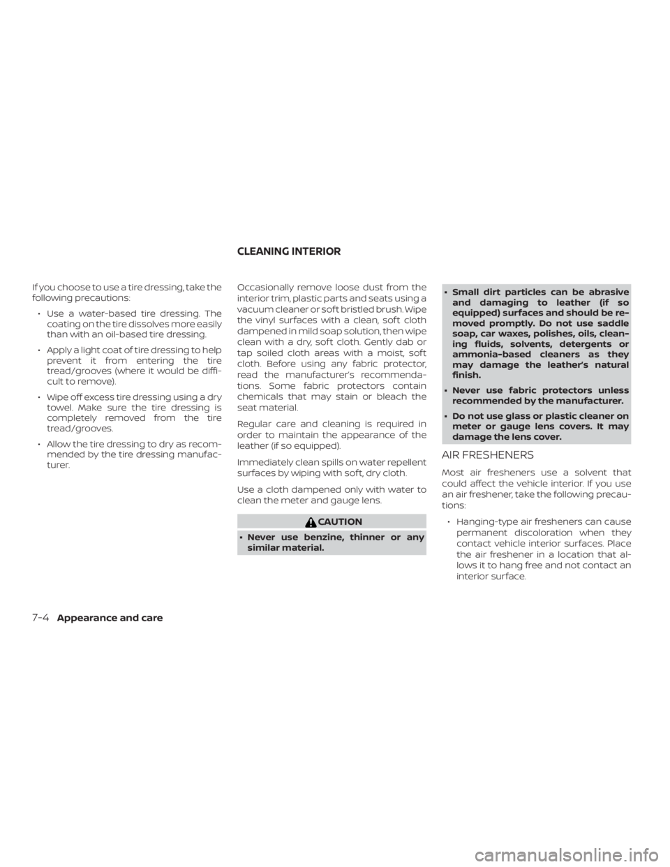 NISSAN NV200 2019  Owners Manual 