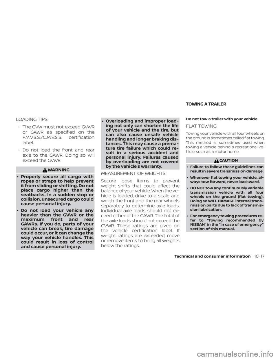 NISSAN NV200 2019  Owners Manual 