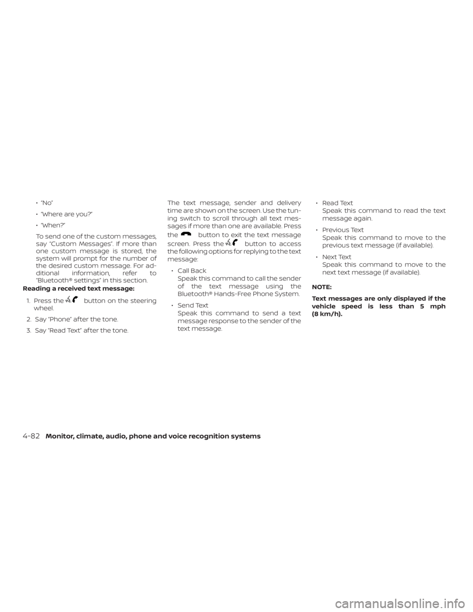 NISSAN NV200 2018  Owners Manual 