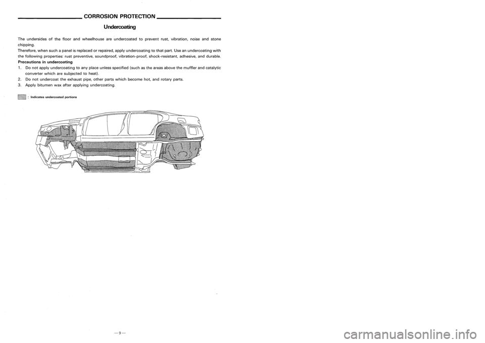 NISSAN ALMERA N15 1995 Service Manual Undercoating REPLACEMENT
OPERATIONS
Front Pillar
(Work afterhoodledge reinforcement hasbeen removed.)
116
1lIl..
(Dri pchannel)
an
(Outer)
112
c;;;;?
FR
112
112
116
Unit:mm
<:=i
FR
1lIl..
( Inn NISSAN ALMERA N15 1995 Service Manual Undercoating REPLACEMENT
OPERATIONS
Front Pillar
(Work afterhoodledge reinforcement hasbeen removed.)
116
1lIl..
(Dri pchannel)
an
(Outer)
112
c;;;;?
FR
112
112
116
Unit:mm
<:=i
FR
1lIl..
( Inn