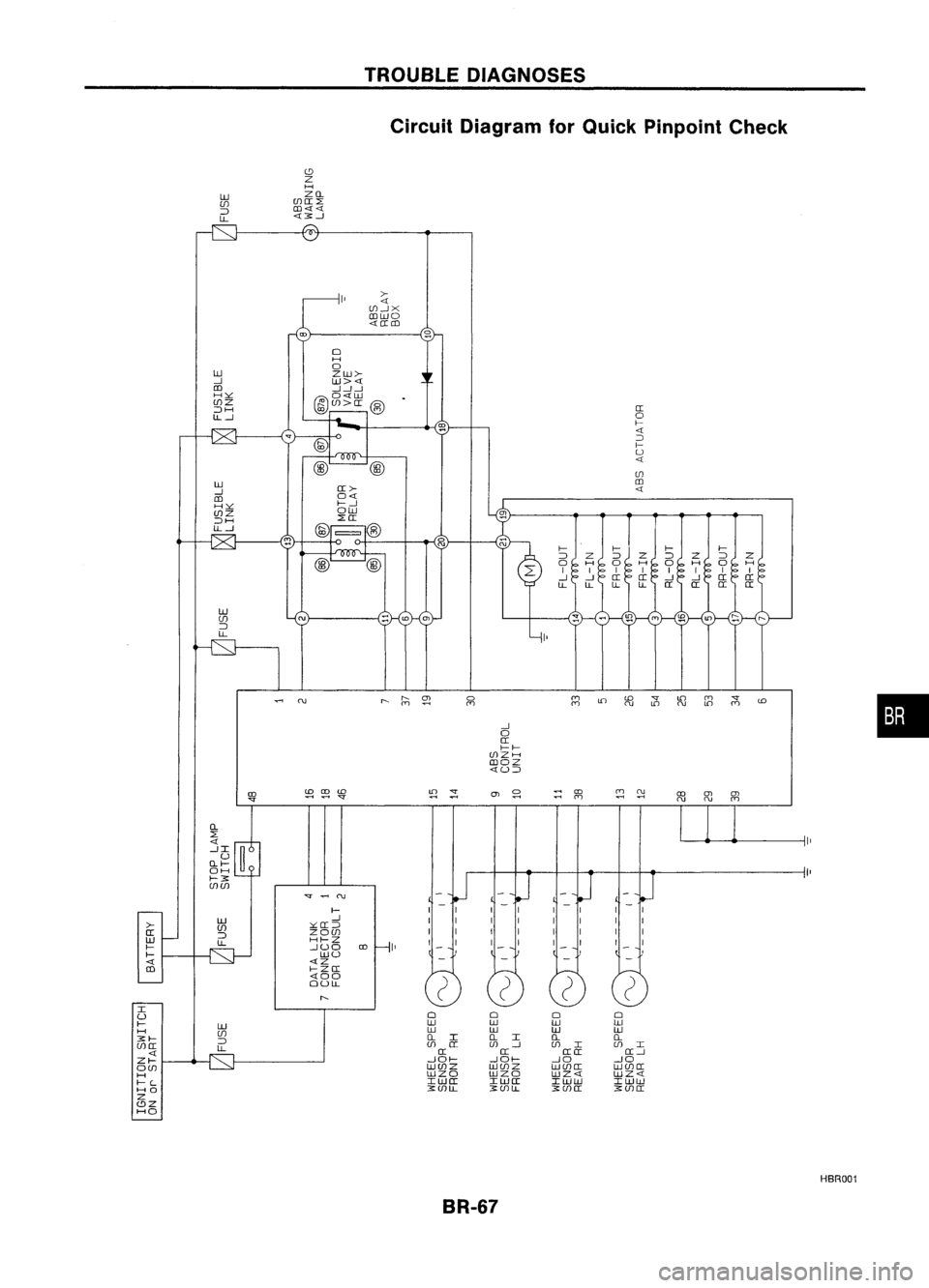 NISSAN ALMERA N15 1995 Service Manual TROUBLEDIAGNOSES
Circuit Diagram forQuick Pinpoint Check
W
Ul
~
LL C!l
Z
H
zo.
(fJITL:
CD<l:<l:
<l:3:-l
>-
<l:
(fJ-lX
CDWO
<l:lIeD
"'
0
H
0
W ZW>-
-l W><l:
CD
-l-l-l
HY: O<l:W
UlZ
NISSAN ALMERA N15 1995 Service Manual TROUBLEDIAGNOSES
Circuit Diagram forQuick Pinpoint Check
W
Ul
~
LL C!l
Z
H
zo.
(fJITL:
CD<l:<l:
<l:3:-l
>-
<l:
(fJ-lX
CDWO
<l:lIeD
"'
0
H
0
W ZW>-
-l W><l:
CD
-l-l-l
HY: O<l:W
UlZ