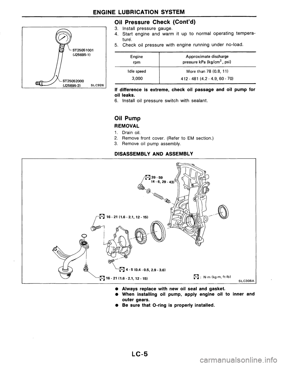 NISSAN AXXESS 1990  Service Repair Manual 