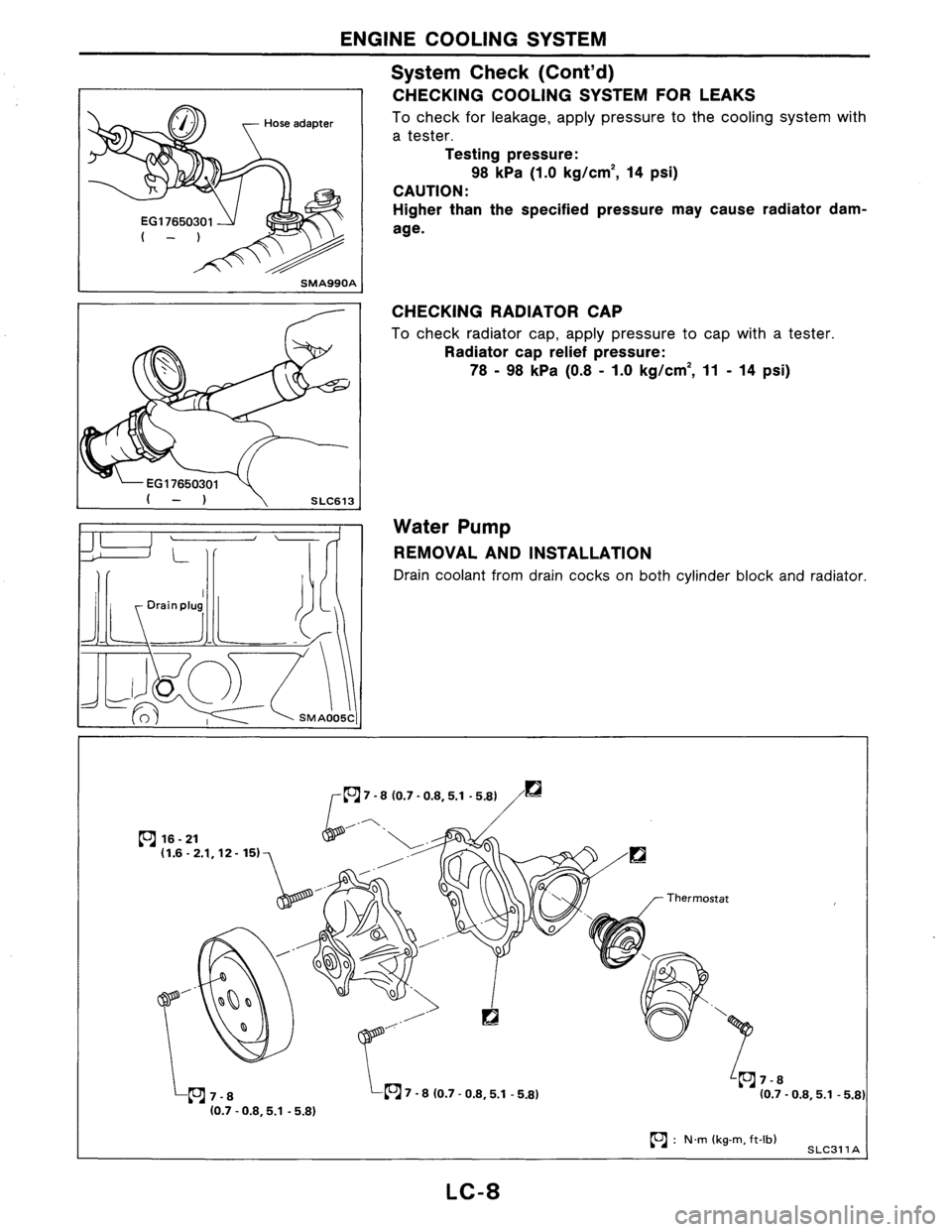 NISSAN AXXESS 1990  Service Repair Manual 