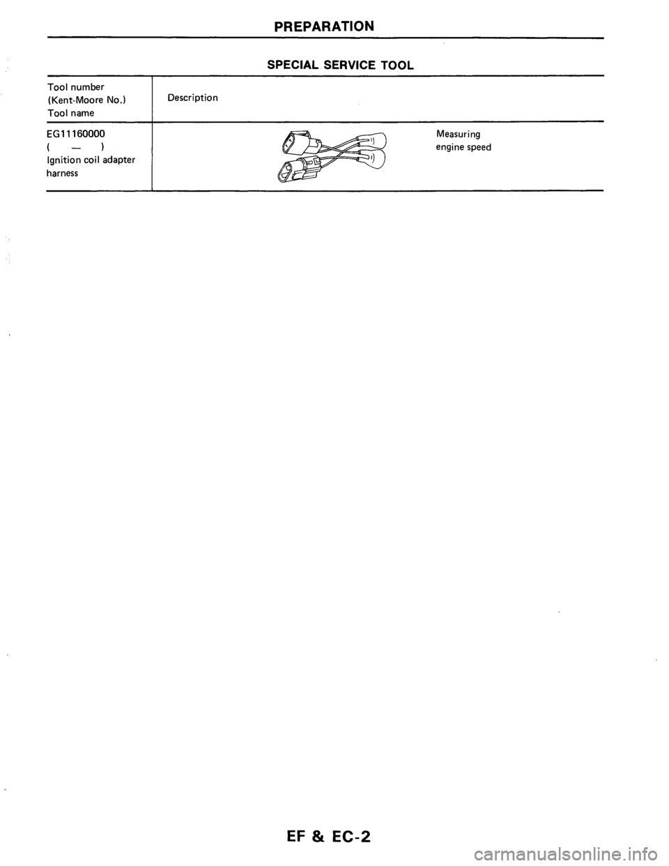 NISSAN AXXESS 1990  Service Repair Manual 