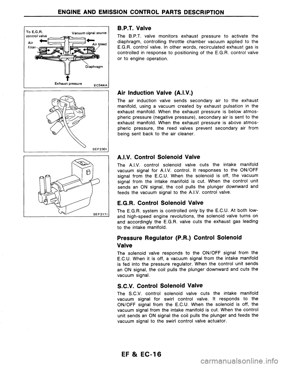 NISSAN AXXESS 1990  Service Repair Manual 