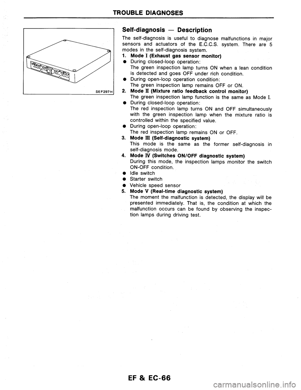 NISSAN AXXESS 1990  Service Repair Manual 