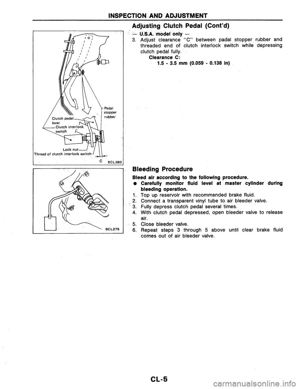 NISSAN AXXESS 1990  Service Repair Manual 