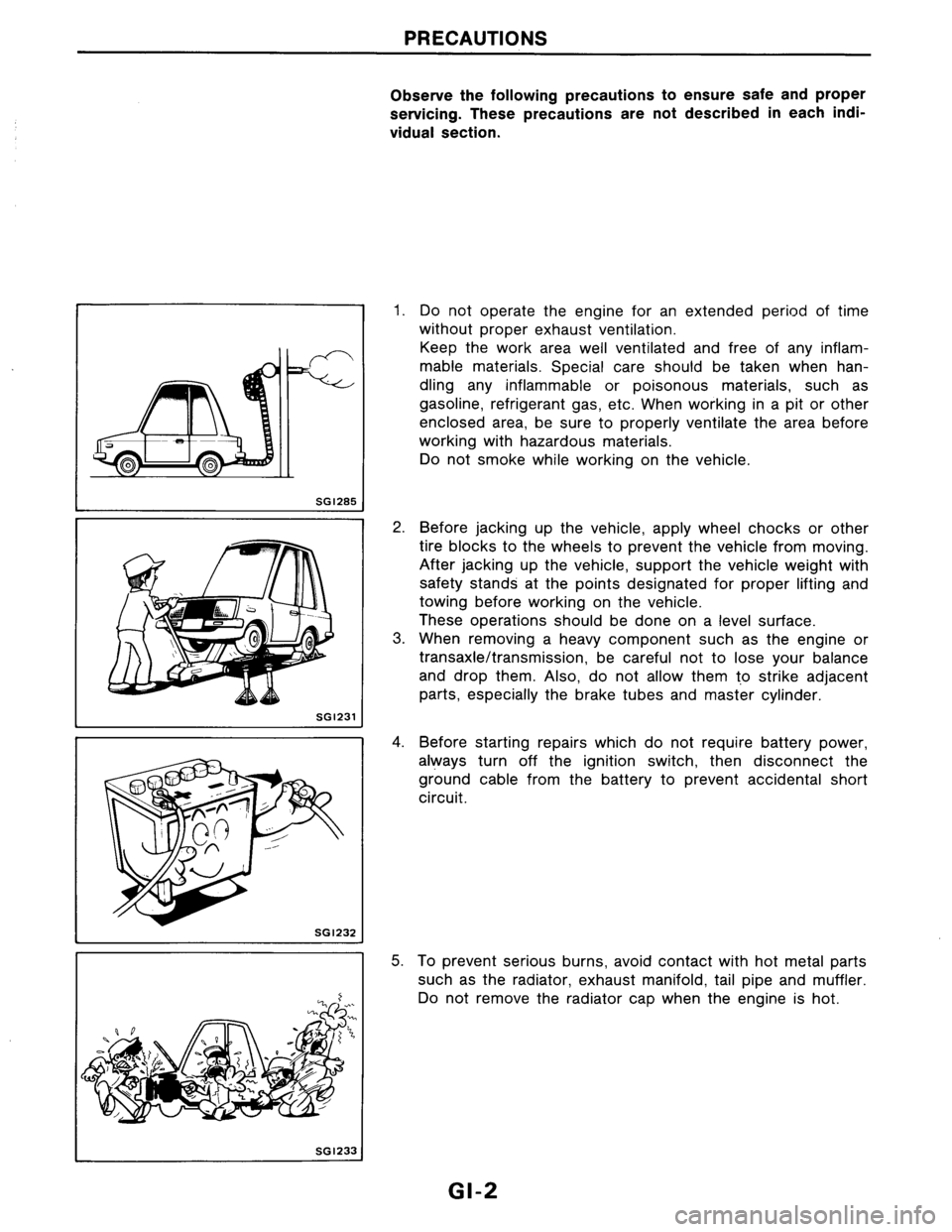 NISSAN AXXESS 1990 Service Repair Manual NISSAN AXXESS 1990 Service Repair Manual