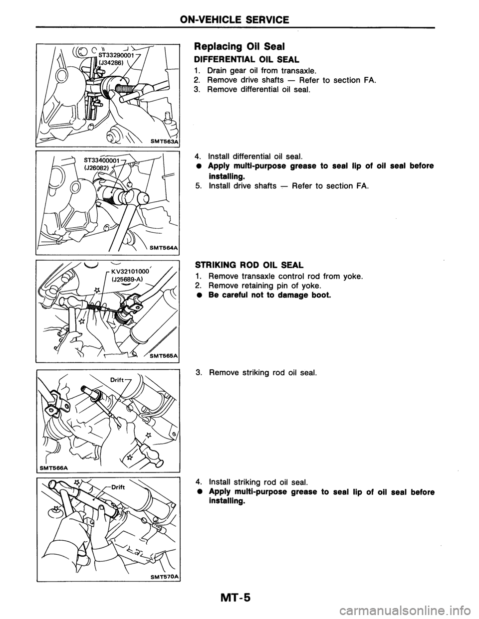 NISSAN AXXESS 1990 Service Repair Manual NISSAN AXXESS 1990 Service Repair Manual