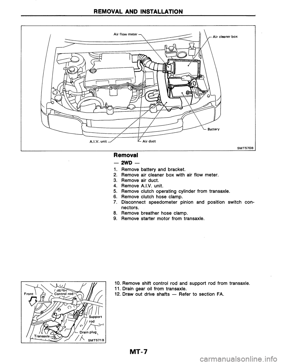 NISSAN AXXESS 1990 Service Repair Manual NISSAN AXXESS 1990 Service Repair Manual