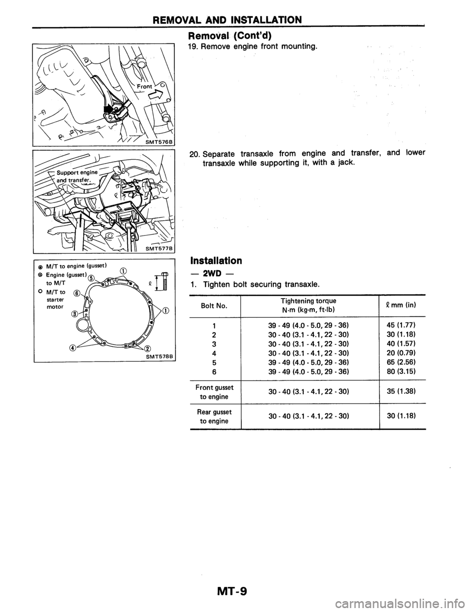NISSAN AXXESS 1990 Service Repair Manual NISSAN AXXESS 1990 Service Repair Manual