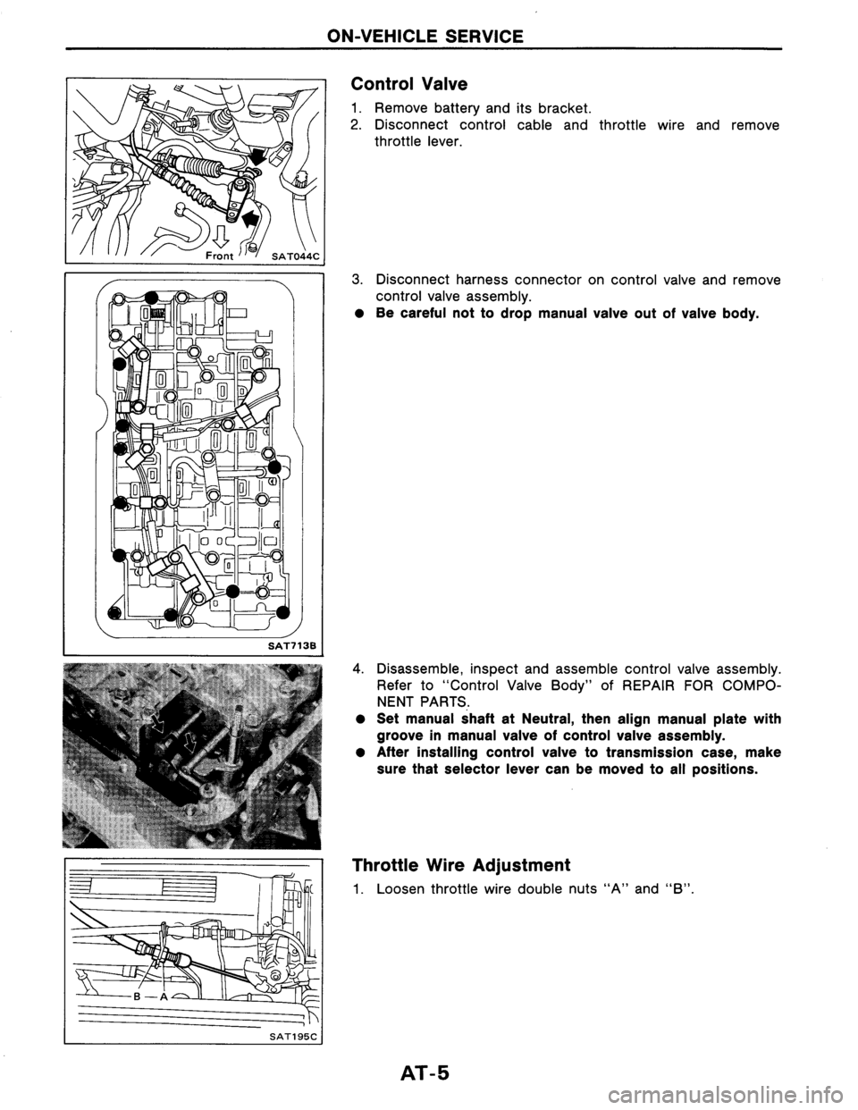 NISSAN AXXESS 1990 Service Repair Manual NISSAN AXXESS 1990 Service Repair Manual