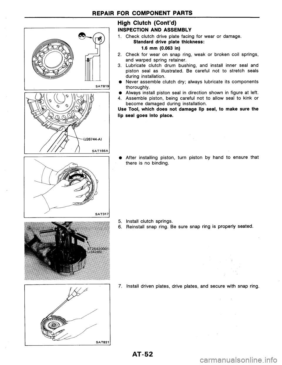 NISSAN AXXESS 1990  Service Repair Manual 