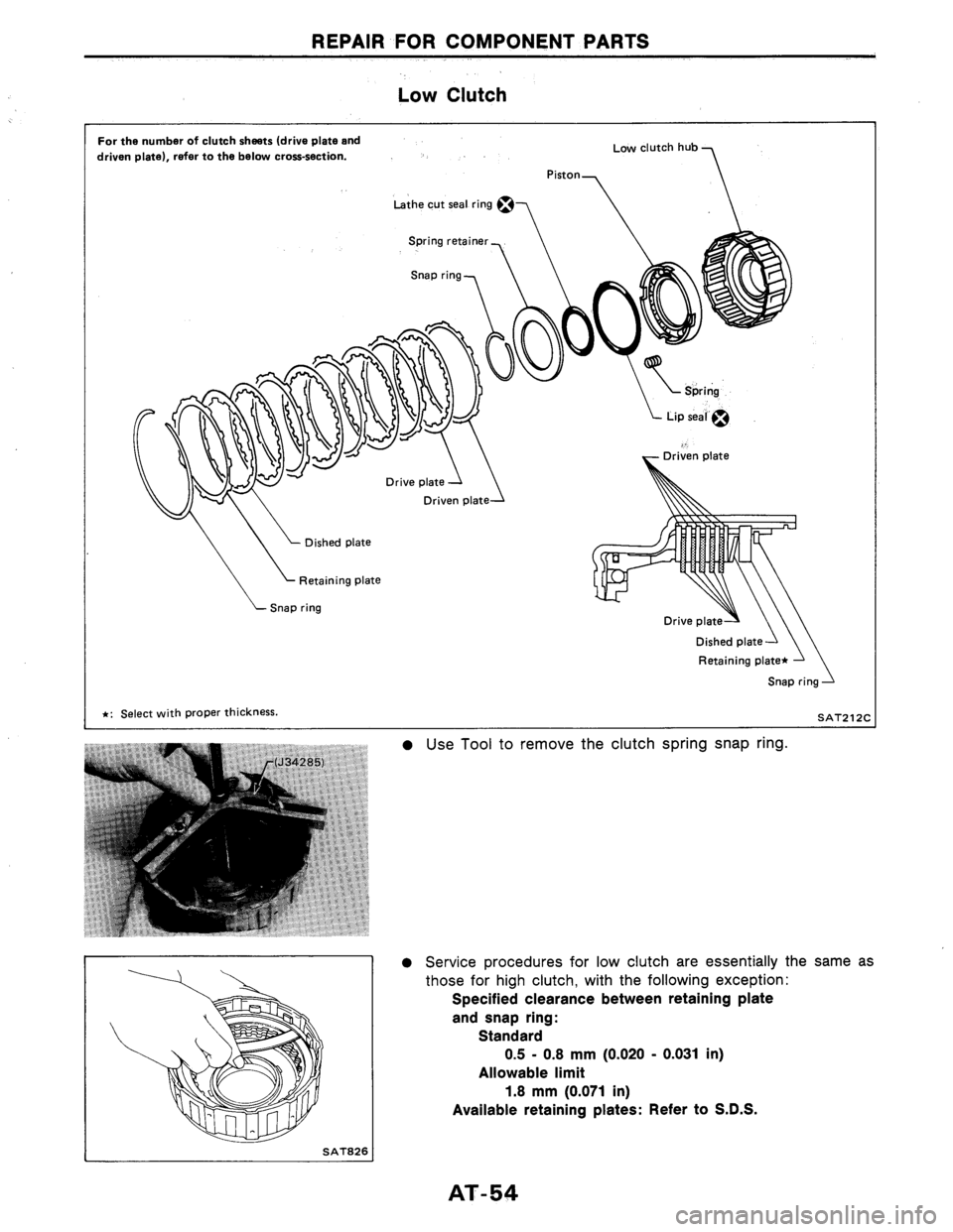 NISSAN AXXESS 1990  Service Repair Manual 