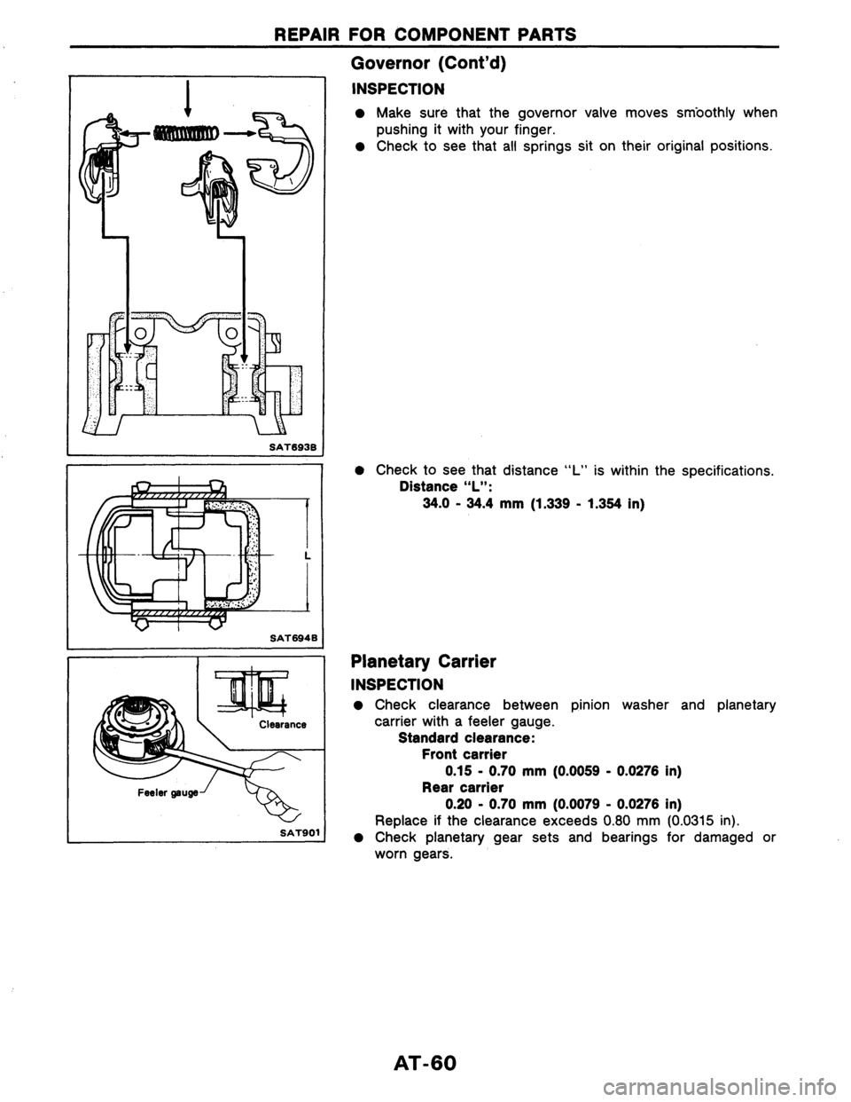 NISSAN AXXESS 1990  Service Repair Manual 