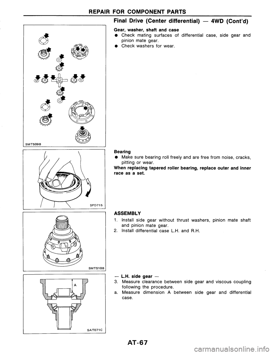NISSAN AXXESS 1990  Service Repair Manual 