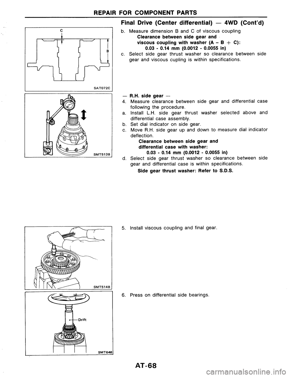 NISSAN AXXESS 1990  Service Repair Manual 