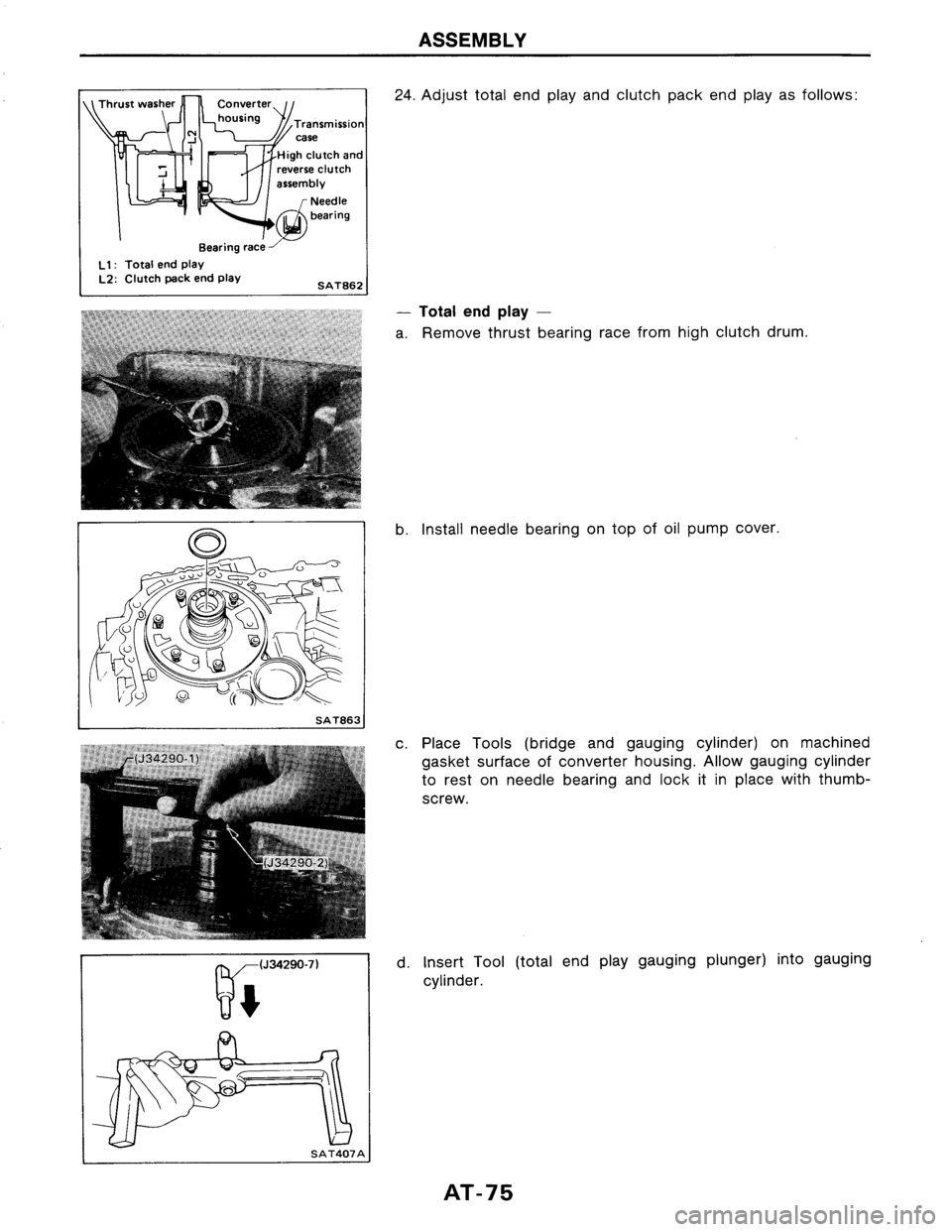 NISSAN AXXESS 1990  Service Repair Manual 