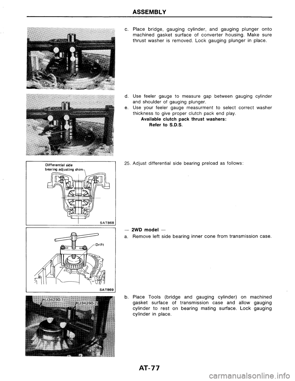 NISSAN AXXESS 1990 Service Repair Manual NISSAN AXXESS 1990 Service Repair Manual