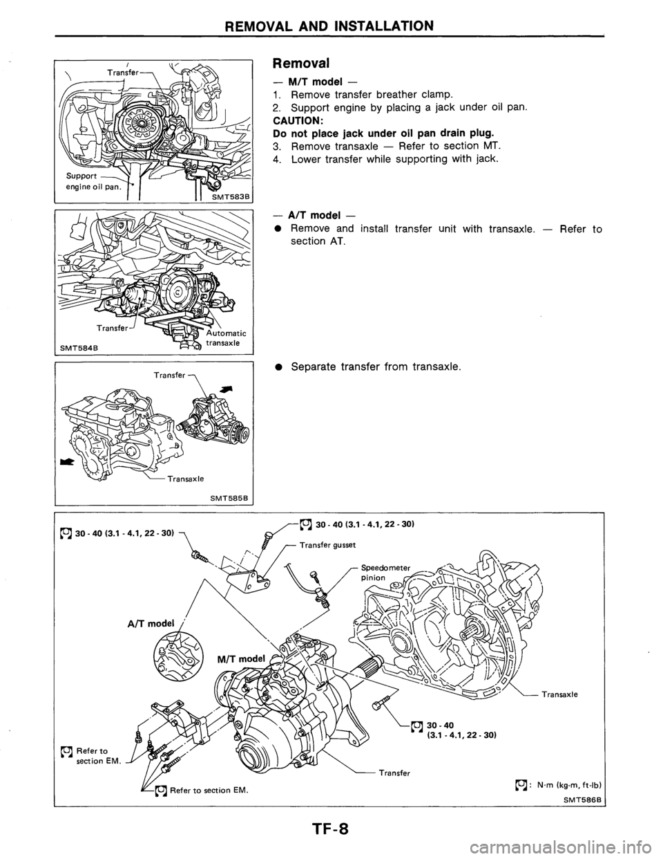 NISSAN AXXESS 1990 Service Repair Manual NISSAN AXXESS 1990 Service Repair Manual