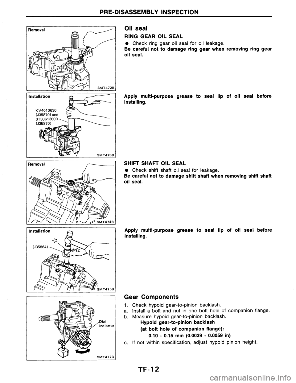 NISSAN AXXESS 1990 Service Repair Manual NISSAN AXXESS 1990 Service Repair Manual