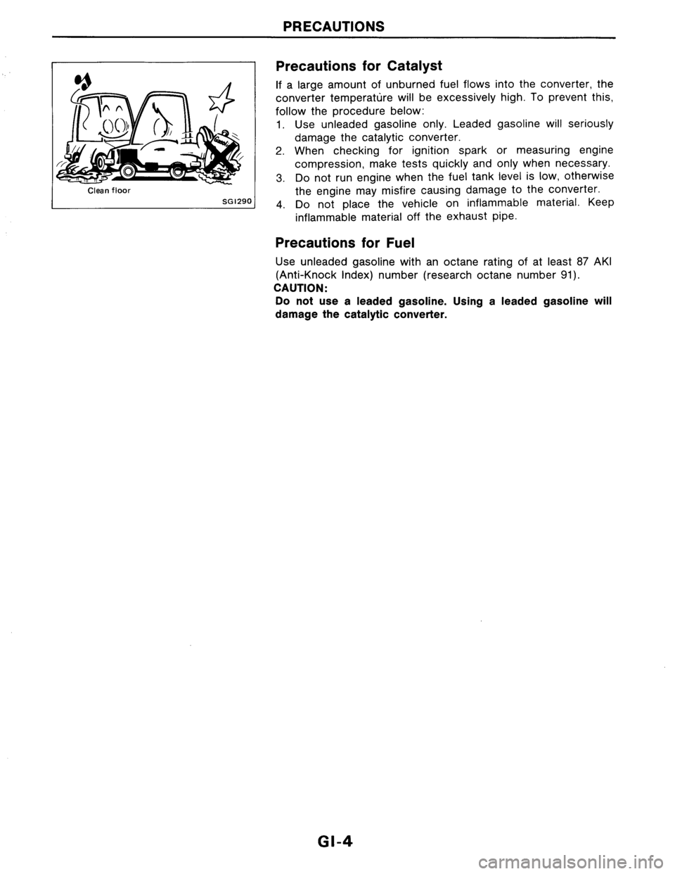 NISSAN AXXESS 1990  Service Repair Manual 