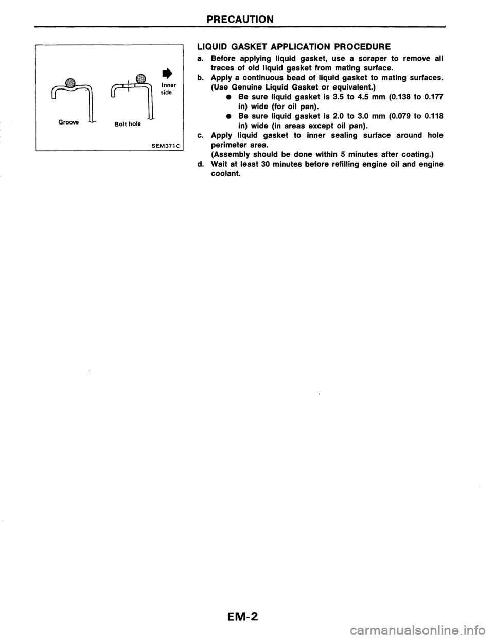 NISSAN AXXESS 1990  Service Workshop Manual 