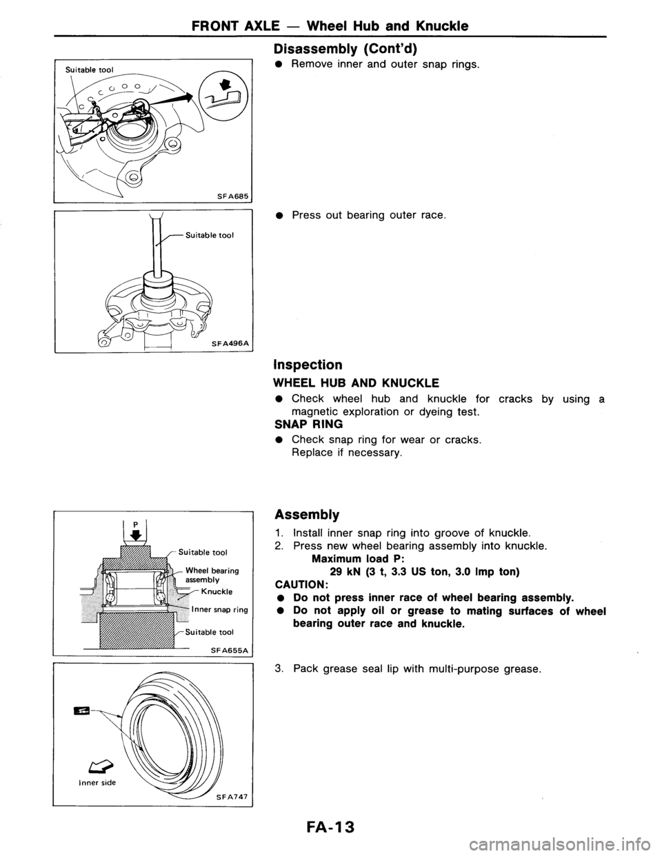 NISSAN AXXESS 1990 Service Repair Manual NISSAN AXXESS 1990 Service Repair Manual
