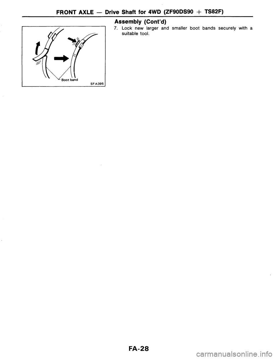 NISSAN AXXESS 1990  Service Repair Manual 