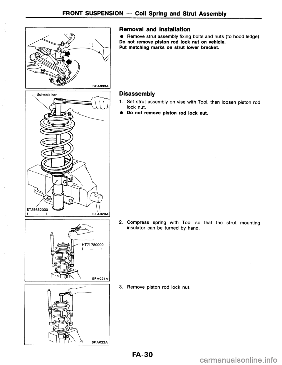 NISSAN AXXESS 1990  Service Repair Manual 