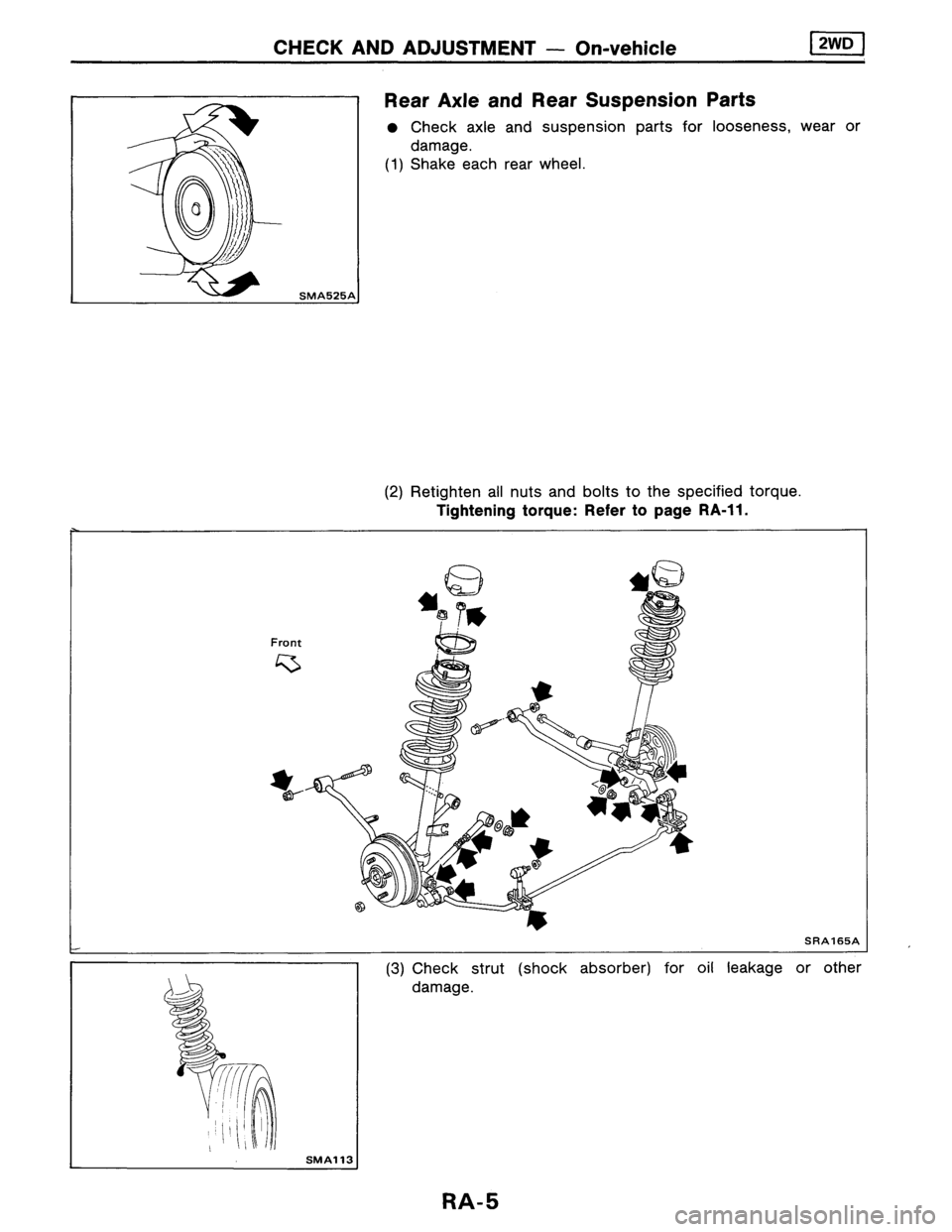 NISSAN AXXESS 1990  Service Repair Manual 
