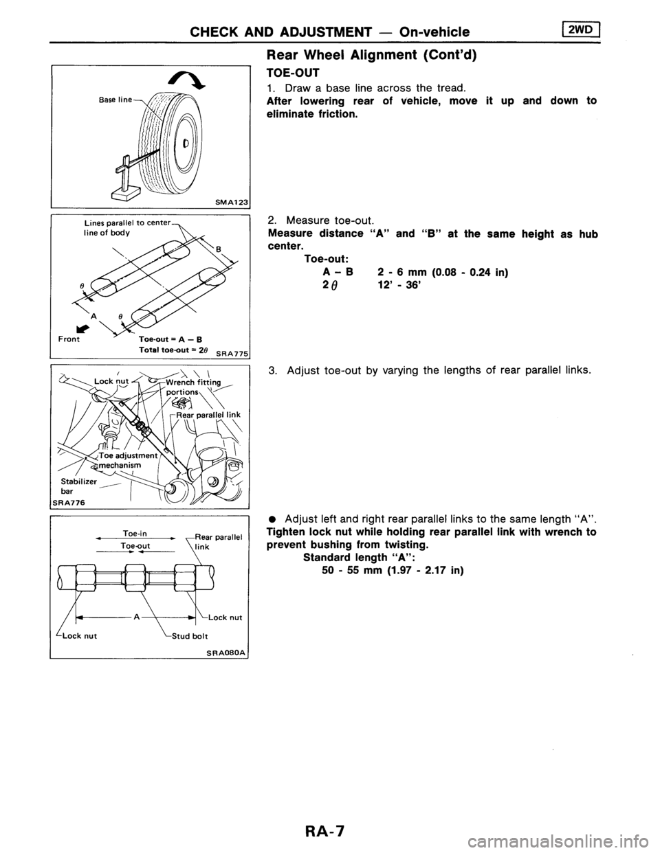 NISSAN AXXESS 1990  Service Repair Manual 