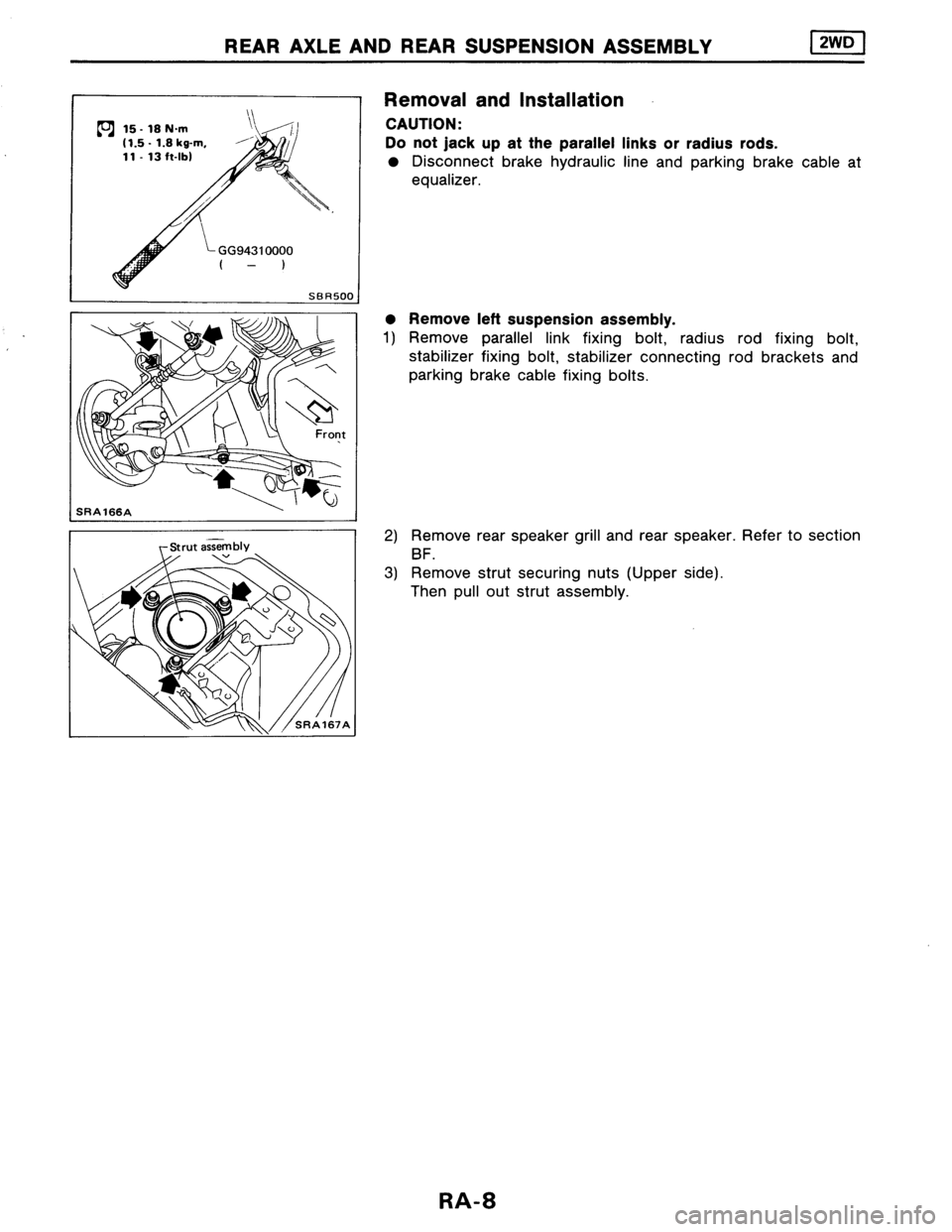 NISSAN AXXESS 1990  Service Repair Manual 