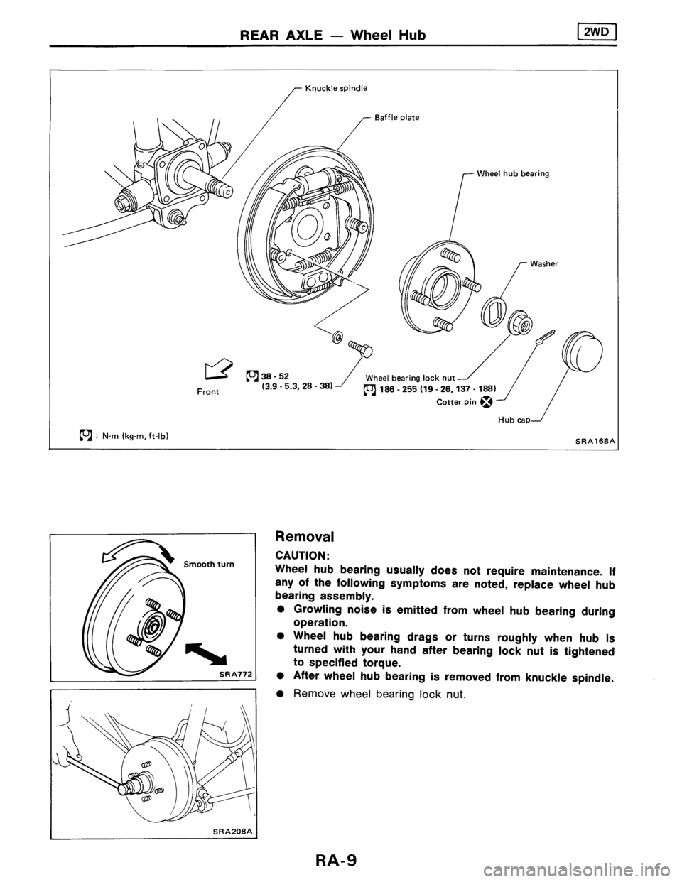 NISSAN AXXESS 1990  Service Repair Manual 