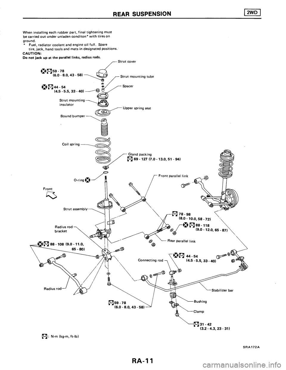 NISSAN AXXESS 1990  Service Repair Manual 
