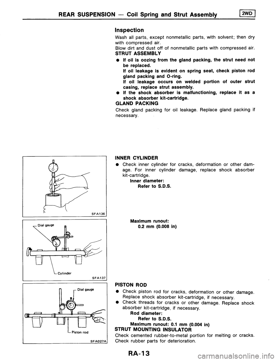 NISSAN AXXESS 1990  Service Repair Manual 
