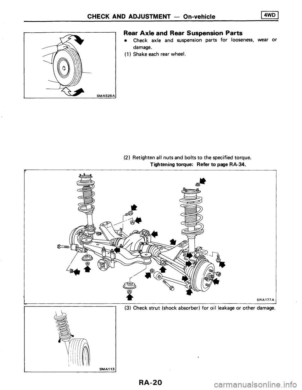 NISSAN AXXESS 1990  Service Repair Manual 