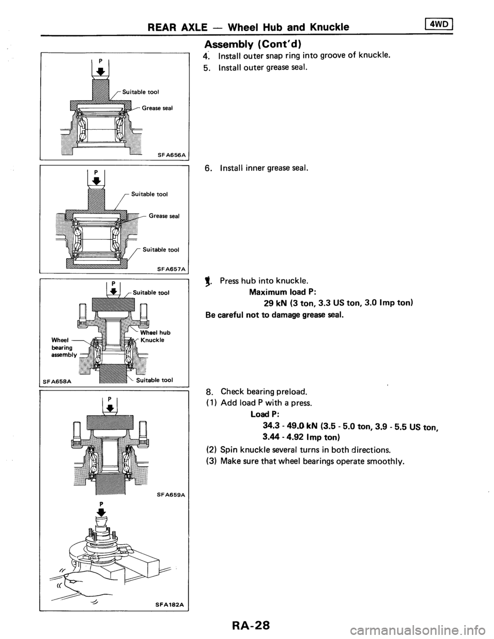 NISSAN AXXESS 1990 Service Repair Manual NISSAN AXXESS 1990 Service Repair Manual