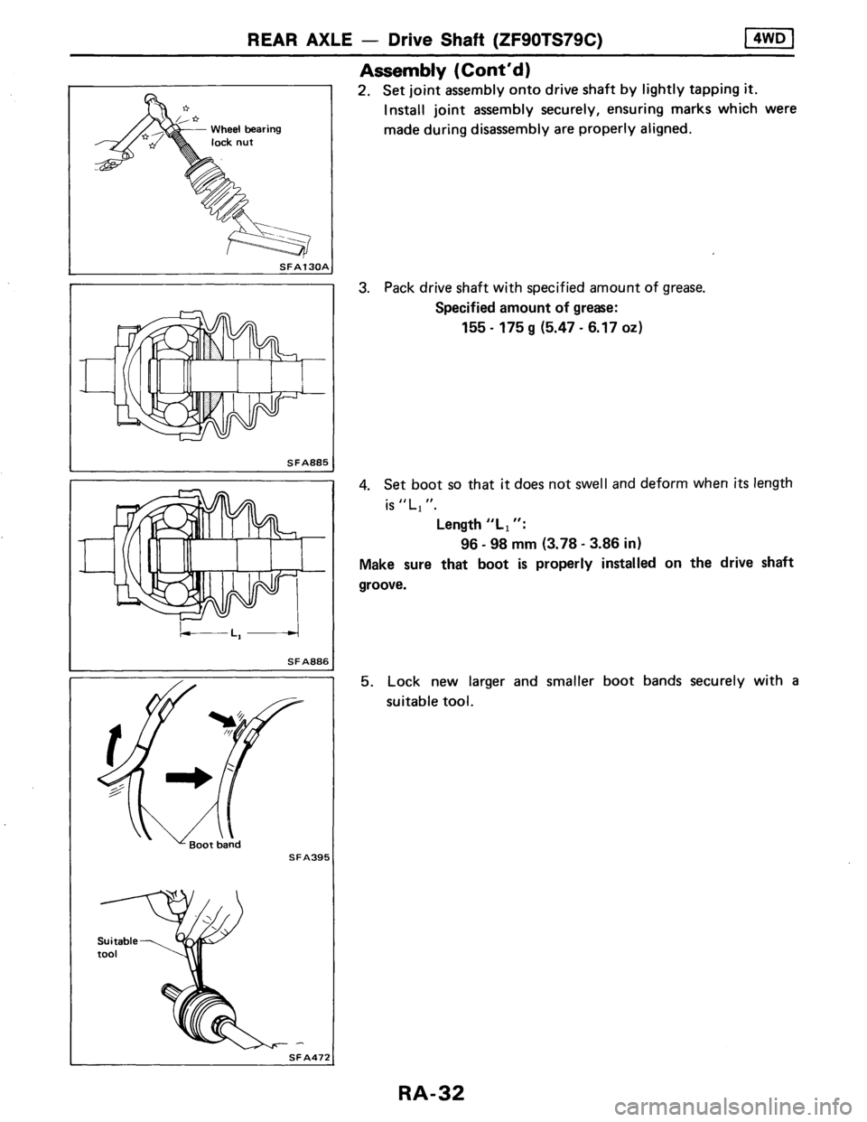 NISSAN AXXESS 1990 Service Repair Manual NISSAN AXXESS 1990 Service Repair Manual