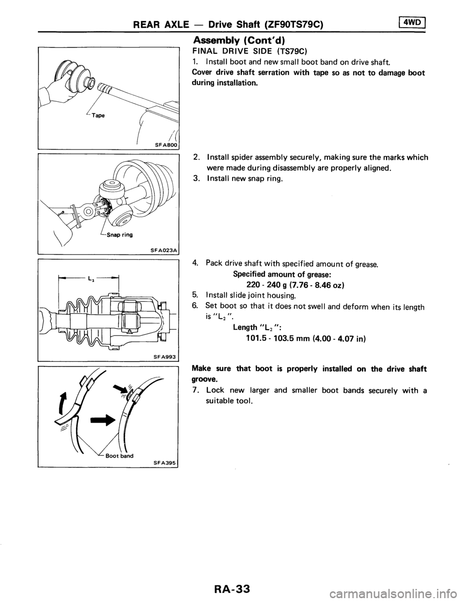 NISSAN AXXESS 1990 Service Repair Manual NISSAN AXXESS 1990 Service Repair Manual