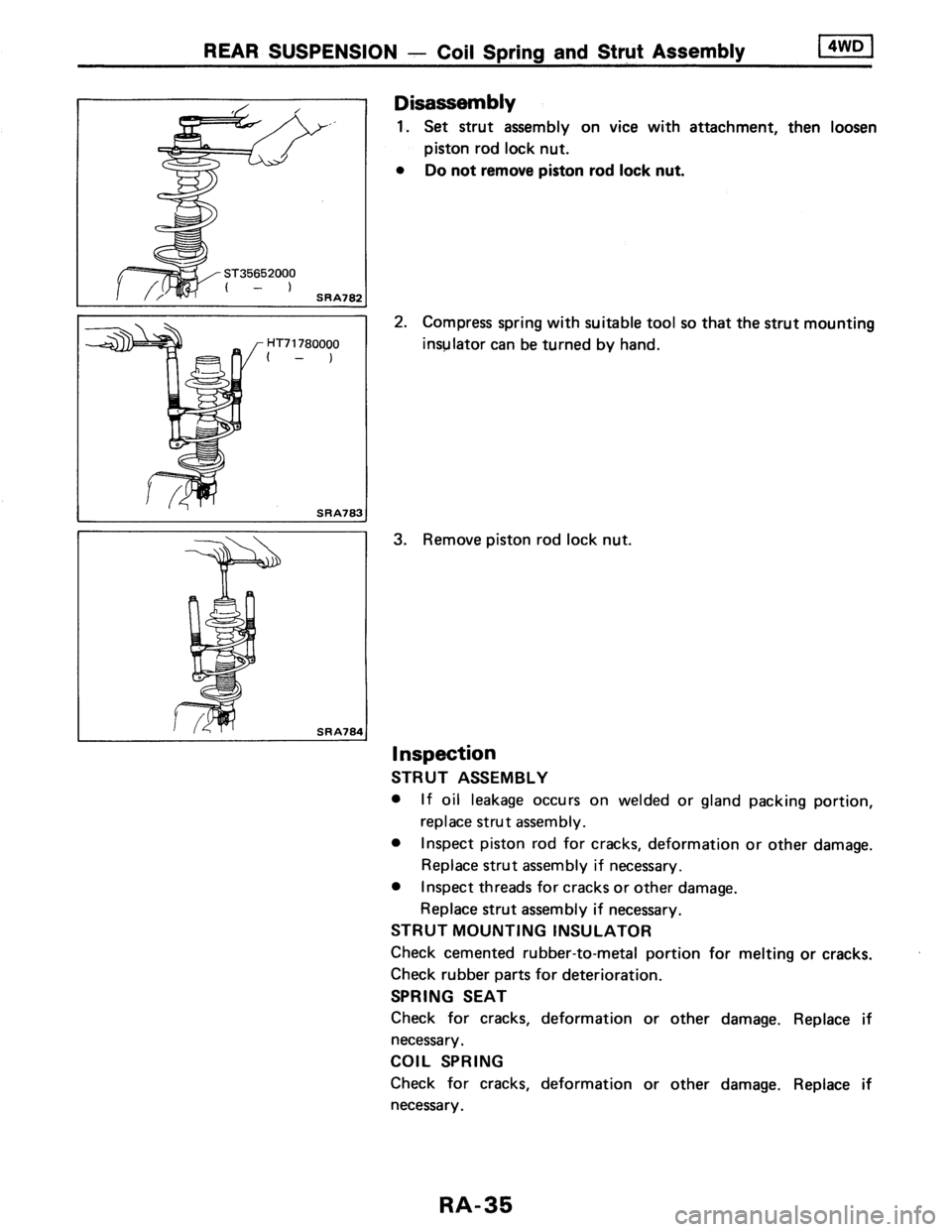NISSAN AXXESS 1990  Service Repair Manual 